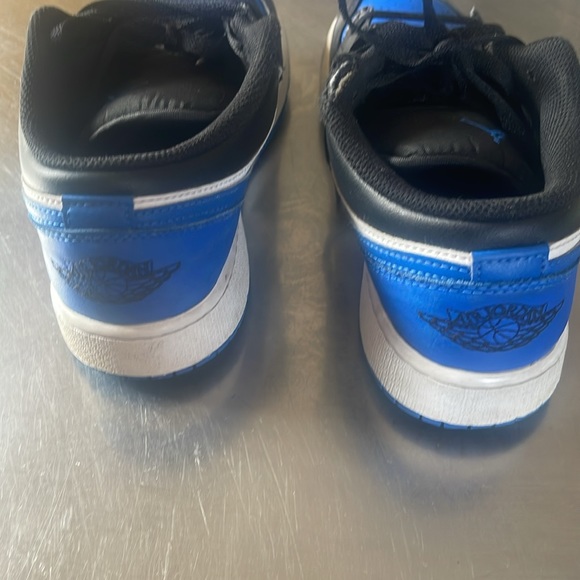 Air Jordan Low White/Royal Blue/Black - Picture 8 of 16